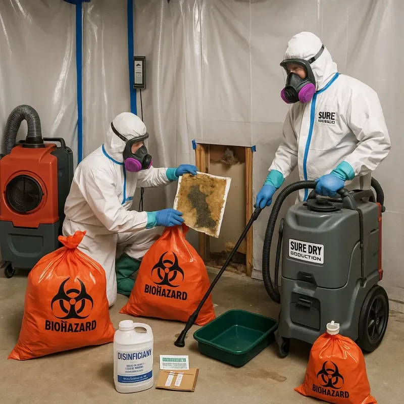 Contaminated Water Handling Protocols process in Baltic, SD